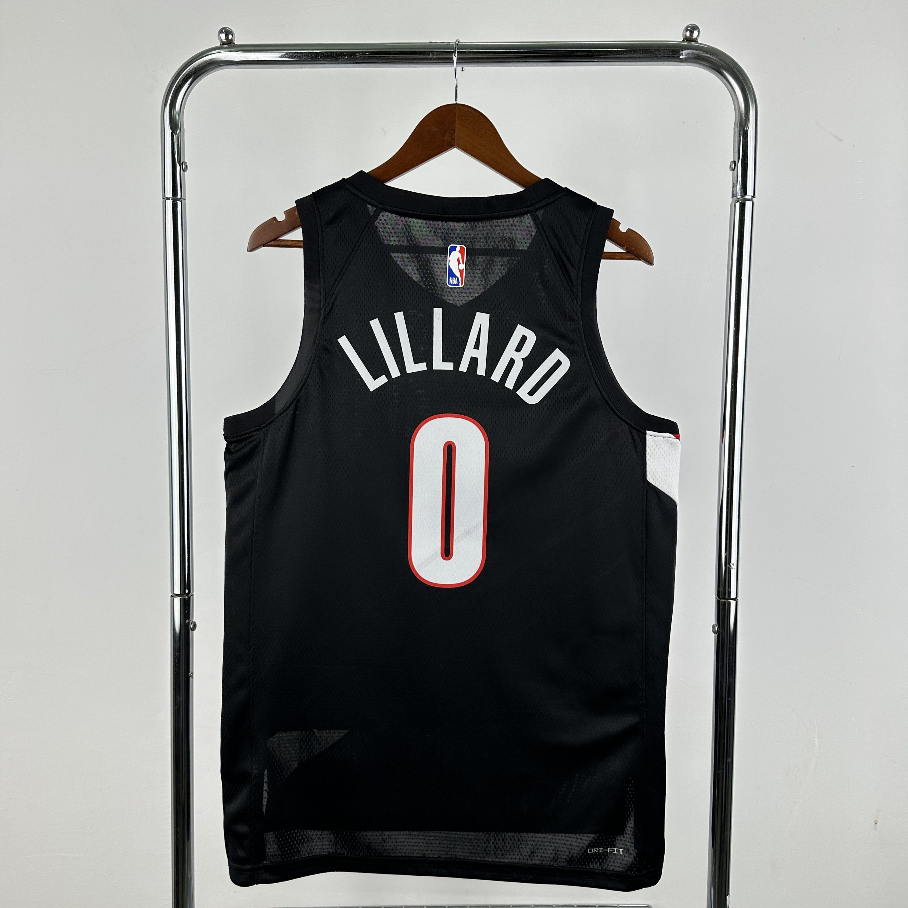 Men Portland Trail Blazers #0 Lillard Black Nike Season 2026 NBA Jersey->portland trail blazers->NBA Jersey